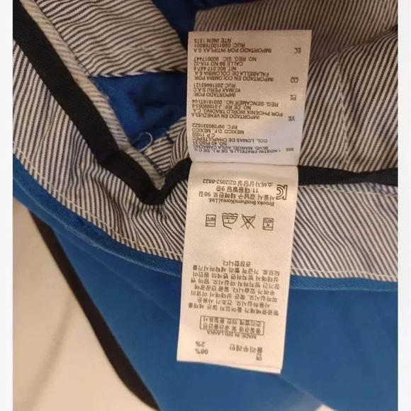 Brooks Brothers Blue Walking Shorts Size 36 - Picture 6 of 9